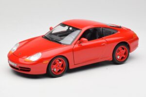Porsche 911 996 Carrera Punane Piiratud Väljaanne Bburago 1:18 3385-M1 Metall