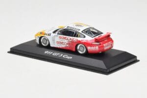 Porsche 911 996 GT3 Cup #1 M. Becker Carrera Cup 2003 Minichamps 1:43 WAP02007210 Metall - pilt 3/4
