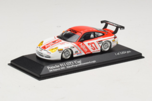 Porsche 911 996 GT3 Cup #37 Matos / Fitzgerald Rolex 24 at Daytona 2005 Minichamps 1:43 400056237 Metall - pilt 2/4