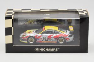 Porsche 911 996 GT3 Cup #93 L. Luhr / G. Maassen / E. Collard 24 Hours of Le Mans 2003 Minichamps 1:43 S5527 Metall - pilt 4/4