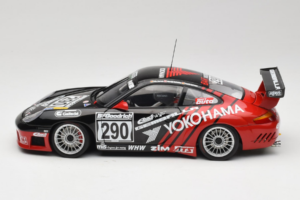 Porsche 911 996 GT3 RS #290 N. Bartels / H. Jacksties / F. Lorenzo Yokohama 24 Hours of Nurburgring 2003 AUTOart 1:18 80372 M - pilt 4/8