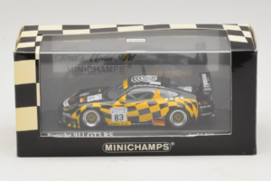 Porsche 911 996 GT3 RS #83 Rosa / Babini 24 Hours of Le Mans 2001 Minichamps 1:43 400016983 Metall - pilt 4/4