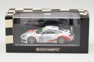 Porsche 911 996 GT3 RS #90 T2M J. Ickx / P. Rabineau 1000km Spa 2004 Minichamps 1:43 400046980 Metall - pilt 4/4