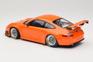 Porsche 911 996 GT3 RSR Oranž ALMS 2004 Minichamps 1:18 100046402 Metall - pilt 7/8