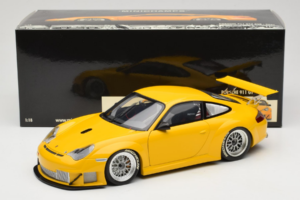 Porsche 911 996 GT3 RSR Yello ALMS 2004 Minichamps 1:18 100046401 Metall - pilt 8/8