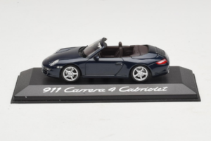 Porsche 911 997 Carrera 4 Kabriolett Tumesinine Minichamps 1:43 WAP02015216-P1 Metall