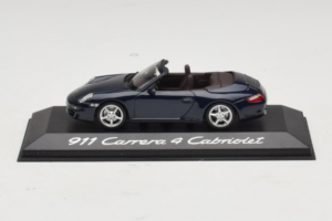 Porsche 911 997 Carrera 4 Kabriolett Tumesinine Minichamps 1:43 WAP02015216-R1 Metall