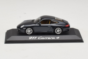Porsche 911 997 Carrera 4 Dark Blue Metallic Minichamps 1:43 WAP02001518 Metall