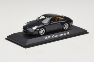 Porsche 911 997 Carrera 4 Dark Blue Metallic Minichamps 1:43 WAP02001518 Metall - pilt 2/4
