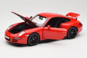 Porsche 911 997 Carrera 4S Punane Norev 1:18 187510 Metall - pilt 2/8