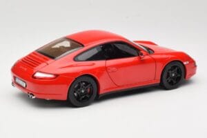 Porsche 911 997 Carrera 4S Punane Norev 1:18 187510 Metall - pilt 3/8