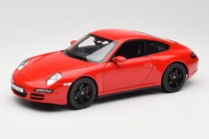 Porsche 911 997 Carrera 4S Punane Norev 1:18 187510 Metall