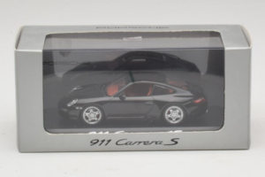 Porsche 911 997 Carrera 4S Tumesinine Minichamps 1:43 WAP02011615 Metall - pilt 4/4