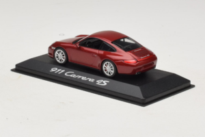 Porsche 911 997 Carrera 4S Punane Minichamps 1:43 WAP02001718 Metall - pilt 3/4