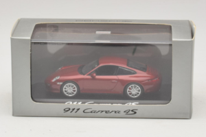 Porsche 911 997 Carrera 4S Punane Minichamps 1:43 WAP02001718 Metall - pilt 4/4