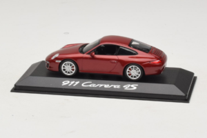 Porsche 911 997 Carrera 4S Punane Minichamps 1:43 WAP02001718 Metall