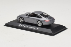 Porsche 911 997 Carrera S Grey Metallic Minichamps 1:43 WAP02011615-P1 Metall - pilt 3/4