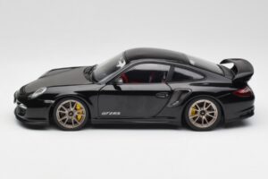 Porsche 911 997 GT2 RS Must & Hõbedane Veljed Minichamps 1:18 100069401 Metall - pilt 4/8