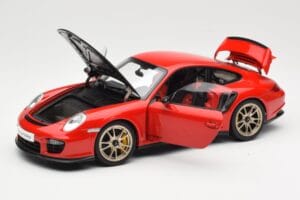 Porsche 911 997 GT2 RS Punane AUTOart 1:18 77964 Metall - pilt 2/8