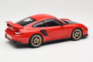 Porsche 911 997 GT2 RS Punane AUTOart 1:18 77964 Metall - pilt 3/8
