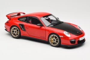 Porsche 911 997 GT2 RS Punane AUTOart 1:18 77964 Metall - pilt 6/8