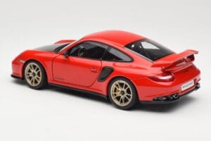 Porsche 911 997 GT2 RS Punane AUTOart 1:18 77964 Metall - pilt 7/8