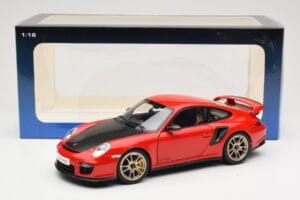 Porsche 911 997 GT2 RS Punane AUTOart 1:18 77964 Metall - pilt 8/8