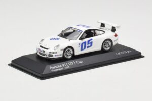 Porsche 911 997 GT3 Cup #5 Presentation 2005 Minichamps 1:43 400056400 Metall - pilt 2/4