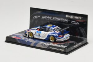 Porsche 911 997 GT3 #23 24 Hours Nurburgring 2008 Minichamps 1:43 437086823 Metall - pilt 3/4