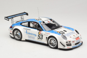 Porsche 911 997 GT3 R #53 Muhlner Motorsport P-Y. Vannelet / U. Peyroles Class Winners 24 Hours of Spa 2010 Minichamps 1:18 1 - pilt 4/6