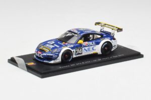 Porsche 911 997 GT3 R #74 Prospeed P. van Splunteren / M. Soulet / F. Derdaele / B. Bouvy 24 Hours of Spa 2012 Spark 1:43 SB0 - pilt 2/4
