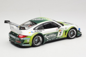 Porsche 911 997 GT3 R #2 Prospeed Competition B. Heylen / P. Lappalainen FIA GT3 2011 Minichamps 1:18 151118902 Metall - pilt 2/6