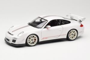 Porsche 911 997 GT3 RS 4.0 Valge Bburago 1:18 18-11036 Metall