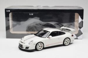 Porsche 911 997 GT3 RS 4.0 Valge Minichamps 1:18 155062221 Metall - pilt 6/6