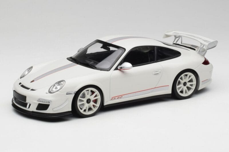 Porsche 911 997 GT3 RS 4.0 Valge Minichamps 1:18 155062221 Metall