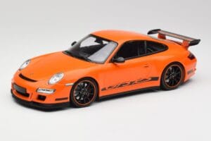 Porsche 911 997 GT3 RS Oranž Minichamps 1:18 155062122 Metall