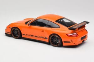 Porsche 911 997 GT3 RS Oranž Minichamps 1:18 155062122 Metall - pilt 5/6