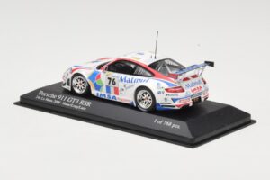 Porsche 911 997 GT3 RSR #76 IMSA Performance Matmut R. Narac / R. Lietz / P. Long 24 Hours of Le Mans 2008 Minichamps 1:43 40 - pilt 3/4
