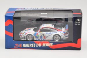 Porsche 911 997 GT3 RSR #76 IMSA Performance Matmut R. Narac / R. Lietz / P. Long 24 Hours of Le Mans 2008 Minichamps 1:43 40 - pilt 4/4