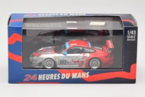 Porsche 911 997 GT3 RSR #80 Flying Lizard J. Van Overbeek / J. Bergmeister / S. Neiman 24 Hours of Le Mans 2008 Minichamps 1: - pilt 4/4