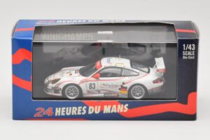 Porsche 911 997 GT3 RSR #83 Seikel Motorsport J. Nielsen / P. Ehret / P. Farnbacher 24 Hours of Le Mans 2006 Minichamps 1:43  - pilt 3/3