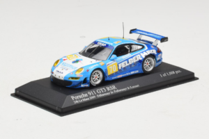 Porsche 911 GT3 RSR #70 H. Felbermayr / H. Felbermayr Jr. Felbermayr-Proton 24 Hours of Le Mans 2009 Minichamps 1:43 40009697 - pilt 2/4