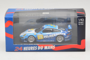 Porsche 911 GT3 RSR #70 H. Felbermayr / H. Felbermayr Jr. Felbermayr-Proton 24 Hours of Le Mans 2009 Minichamps 1:43 40009697 - pilt 4/4