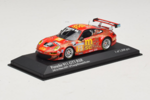 Porsche 911 997 GT3 RSR #75 O. Young / P. Hesnault 24 Hours of Le Mans 2009 Minichamps 1:43 400096975 Metall - pilt 2/4