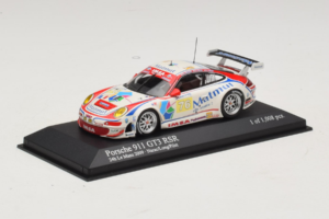 Porsche 911 997 GT3 RSR #76 R. Narac / P. Long / P. Pilet 24 Hours of Le Mans 2009 Minichamps 1:43 400096976 Metall - pilt 2/3