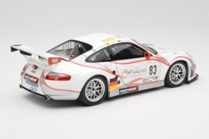 Porsche 911 997 GT3 RSR #83 Team Seikel L. Nielsen / M. Ehret / D. Farnbacher 24 Hours of Le Mans 2006 Minichamps 1:18 100066 - pilt 3/8
