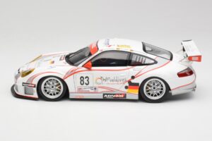 Porsche 911 997 GT3 RSR #83 Team Seikel L. Nielsen / M. Ehret / D. Farnbacher 24 Hours of Le Mans 2006 Minichamps 1:18 100066 - pilt 4/8