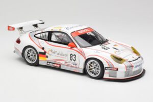 Porsche 911 997 GT3 RSR #83 Team Seikel L. Nielsen / M. Ehret / D. Farnbacher 24 Hours of Le Mans 2006 Minichamps 1:18 100066 - pilt 6/8
