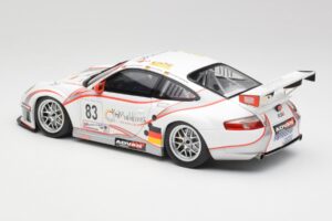 Porsche 911 997 GT3 RSR #83 Team Seikel L. Nielsen / M. Ehret / D. Farnbacher 24 Hours of Le Mans 2006 Minichamps 1:18 100066 - pilt 7/8