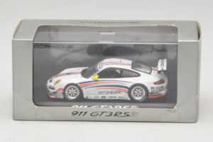 Porsche 911 997 GT3 RSR Valge Siniste ja Oranžide Triipudega 2007 Minichamps 1:43 WAP02000618 Metall - pilt 4/4